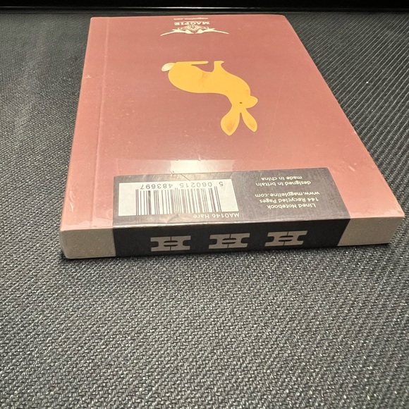 Mini Notebook Journal Diary "H" Lined Pages Magpie Nordstrom New in Shrink Wrap - Picture 5 of 7